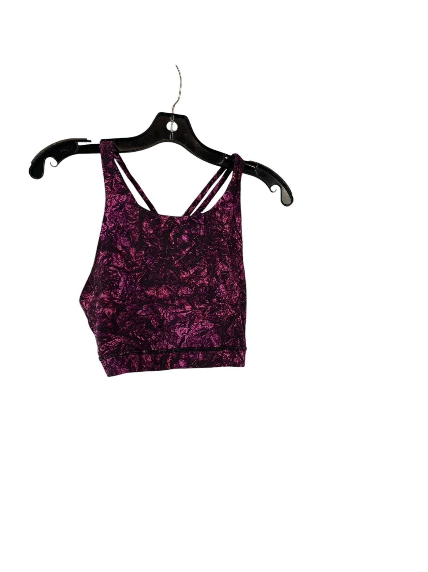 Athletic Bra By Lululemon In Purple, Size: 12