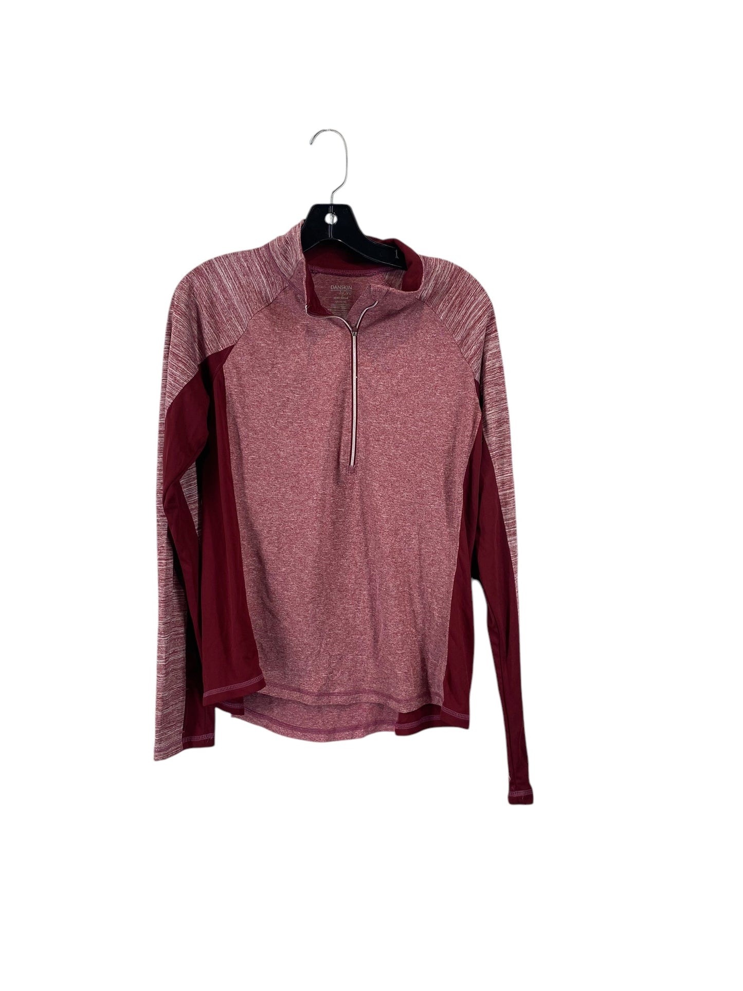 Athletic Jacket By Danskin In Pink, Size: L