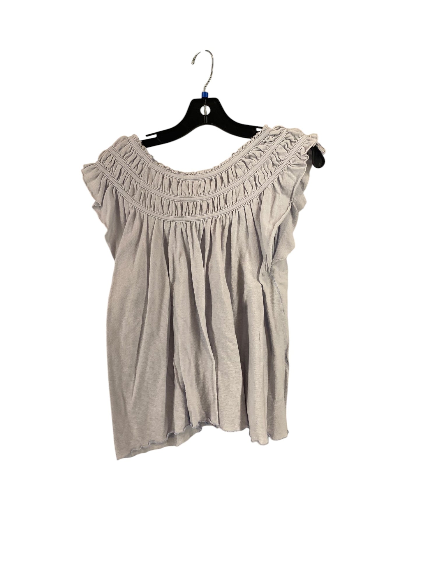 Top Short Sleeve By We The Free In Grey, Size: Xs