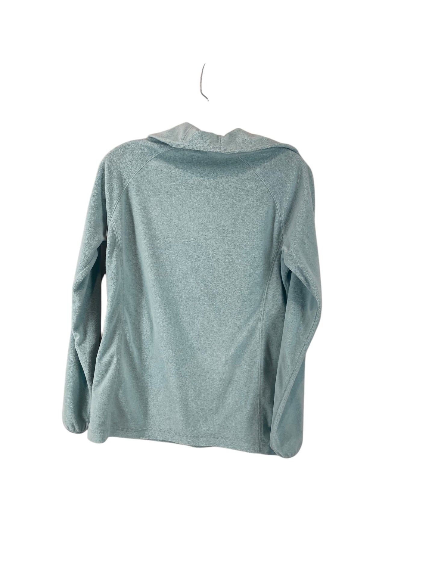 Athletic Sweatshirt Collar By Columbia In Teal, Size: M