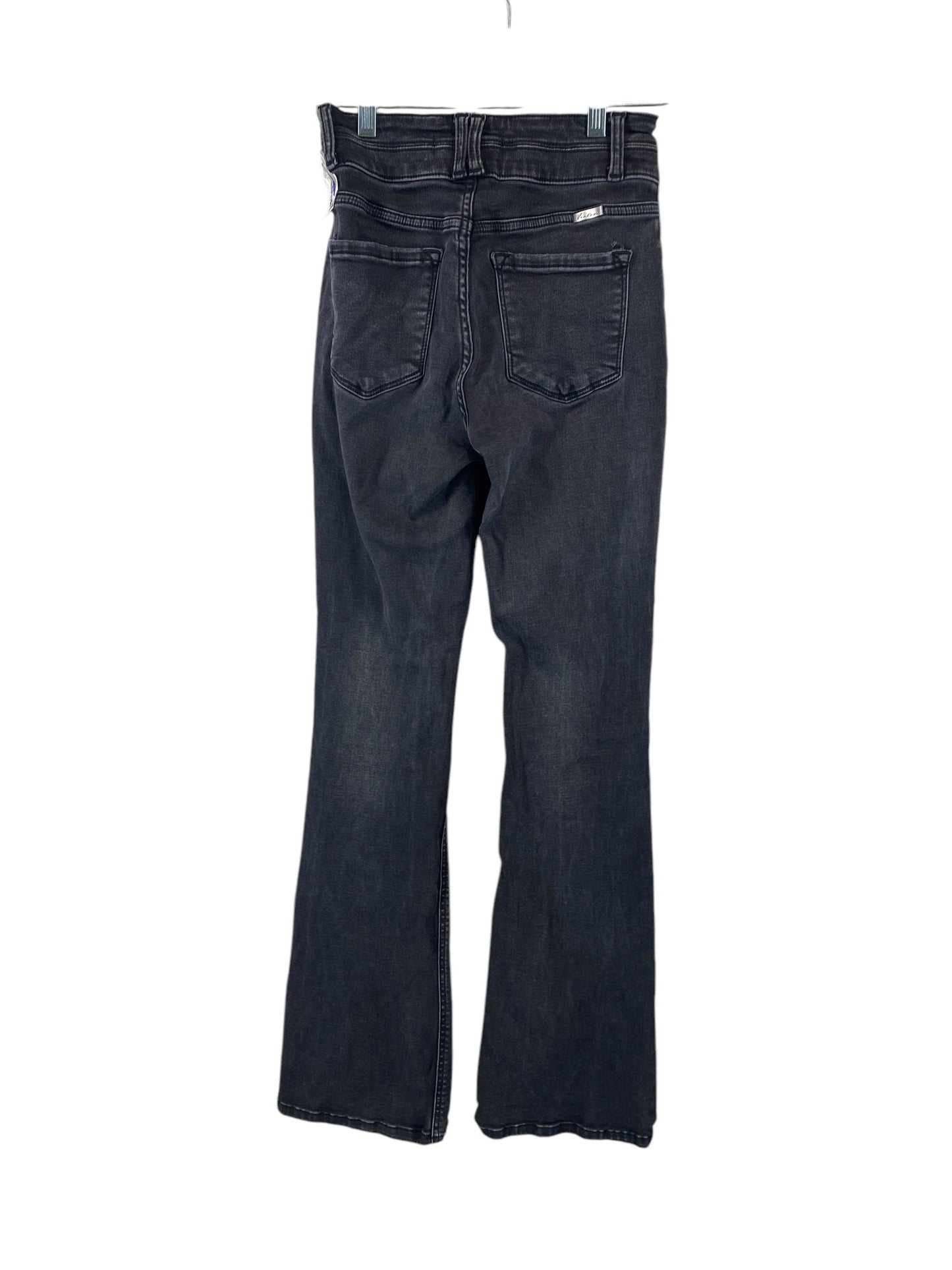 Jeans Flared By Kancan In Black Denim