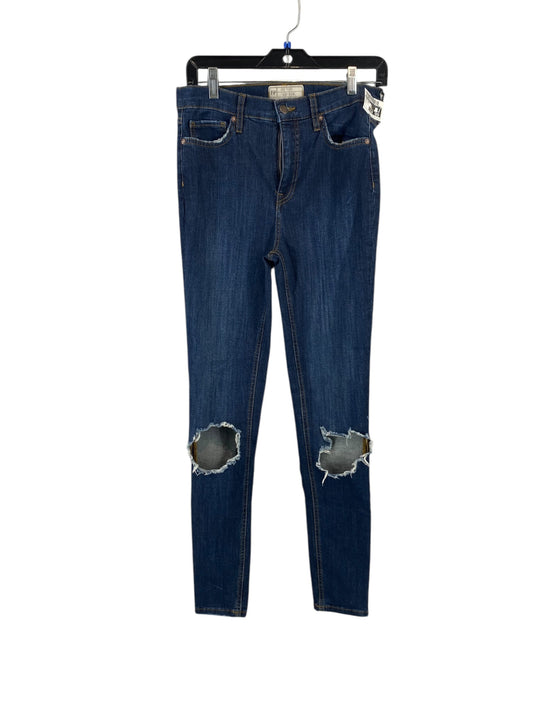 Jeans Skinny By Free People In Blue Denim