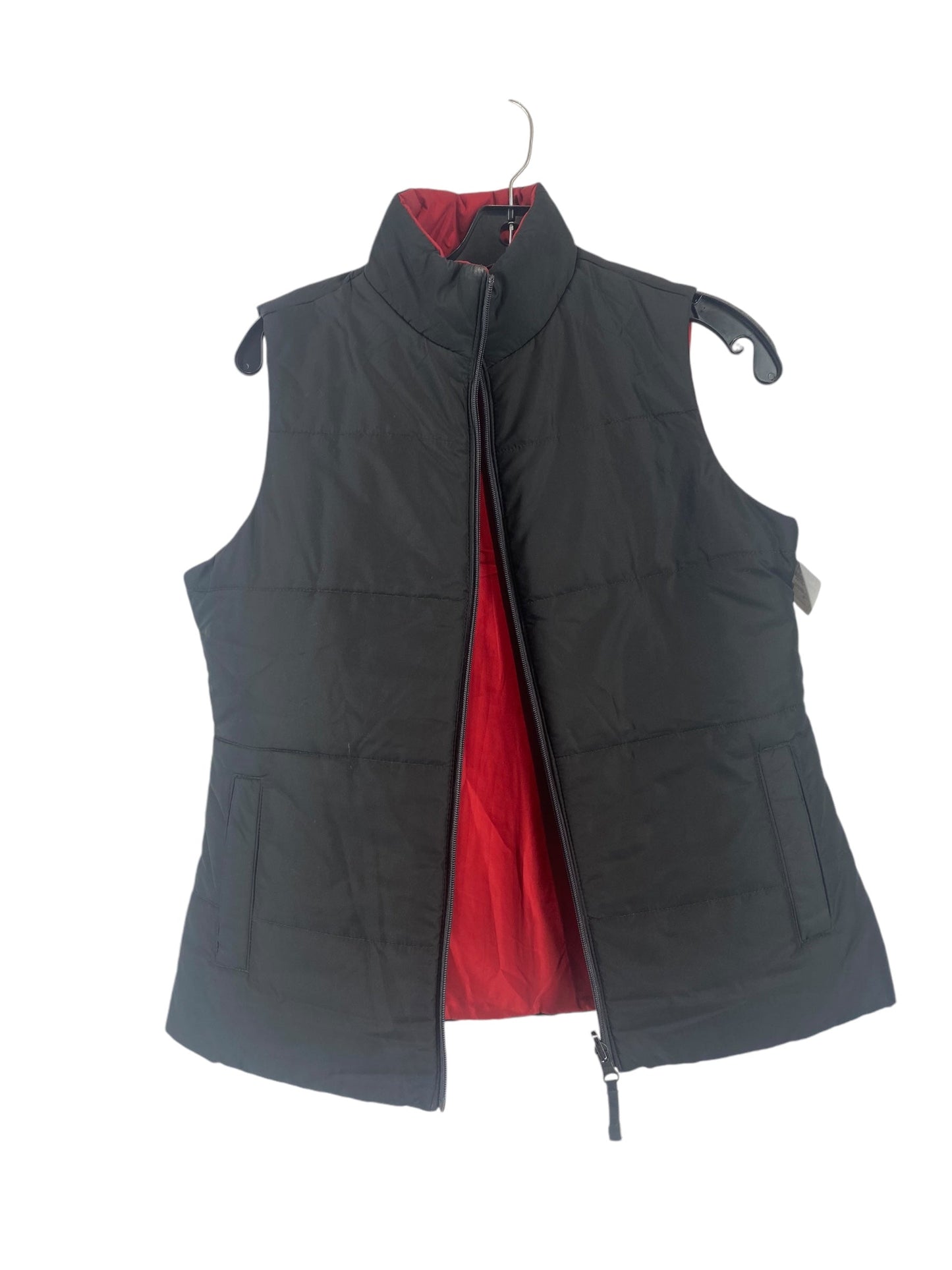 Vest Puffer & Quilted By Clothes Mentor In Black, Size: S