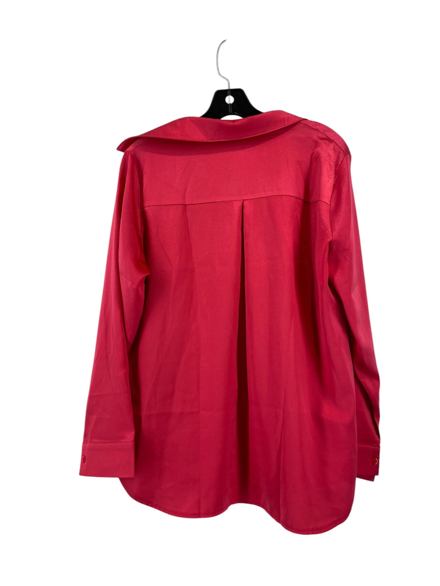 Top Long Sleeve By Clothes Mentor In Pink, Size: M