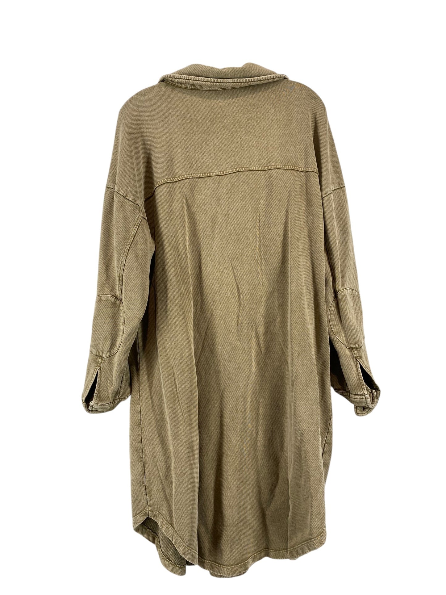 Tunic Long Sleeve By Pilcro In Brown, Size: L