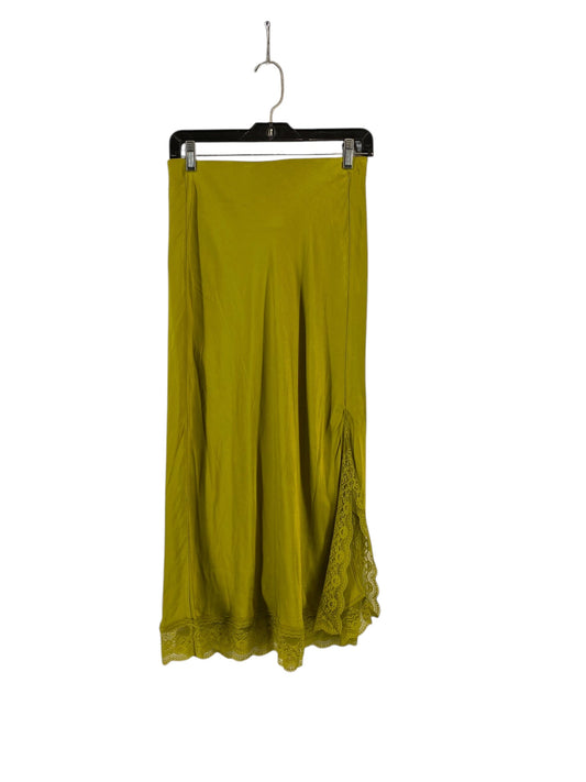 Skirt Midi By Clothes Mentor In Green, Size: Xs