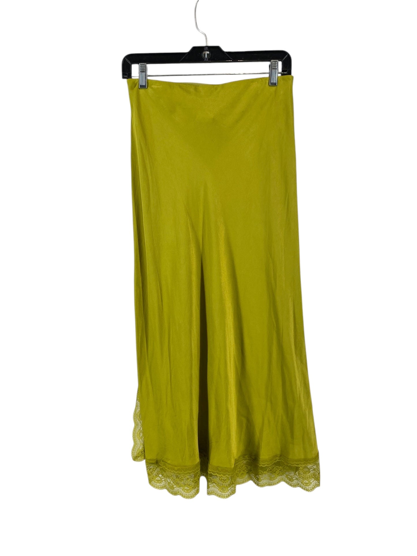 Skirt Midi By Clothes Mentor In Green, Size: Xs