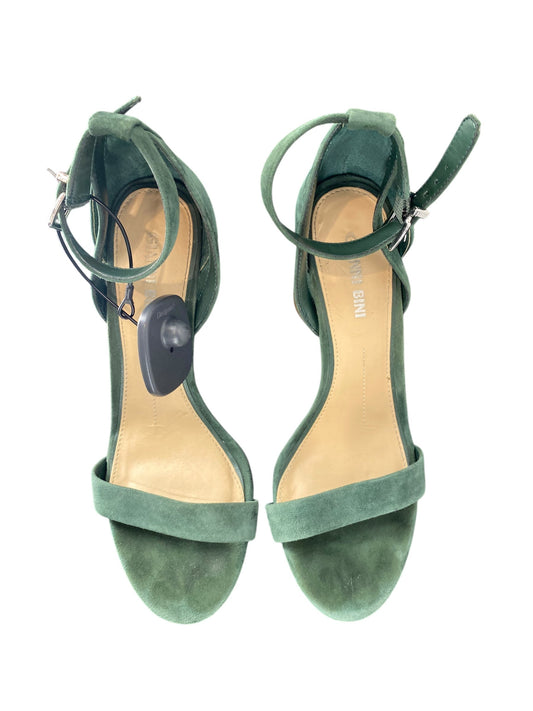 Shoes Heels Block By Gianni Bini In Green, Size: 8