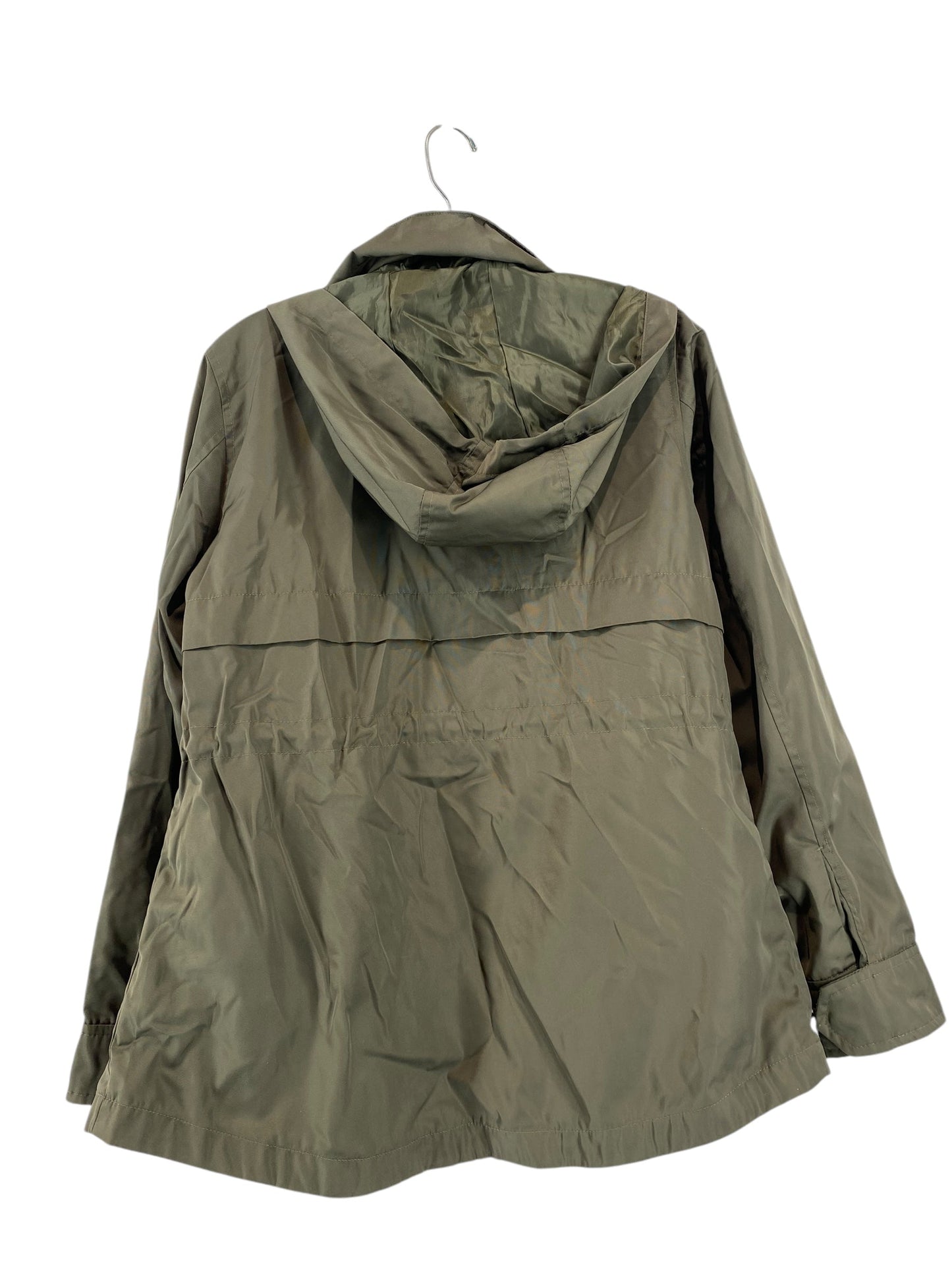 Coat Raincoat By Universal Thread In Green, Size: S