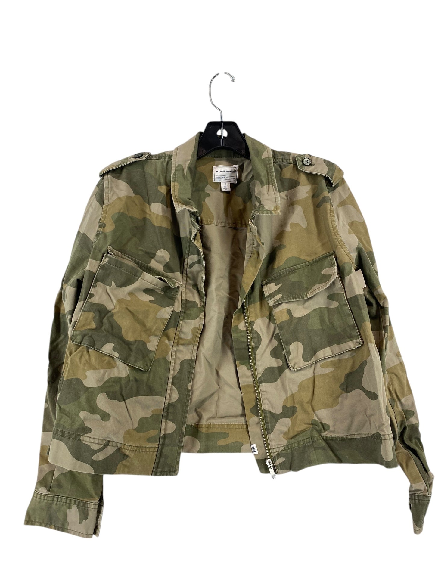 Jacket Utility By Melrose And Market In Camouflage Print, Size: S