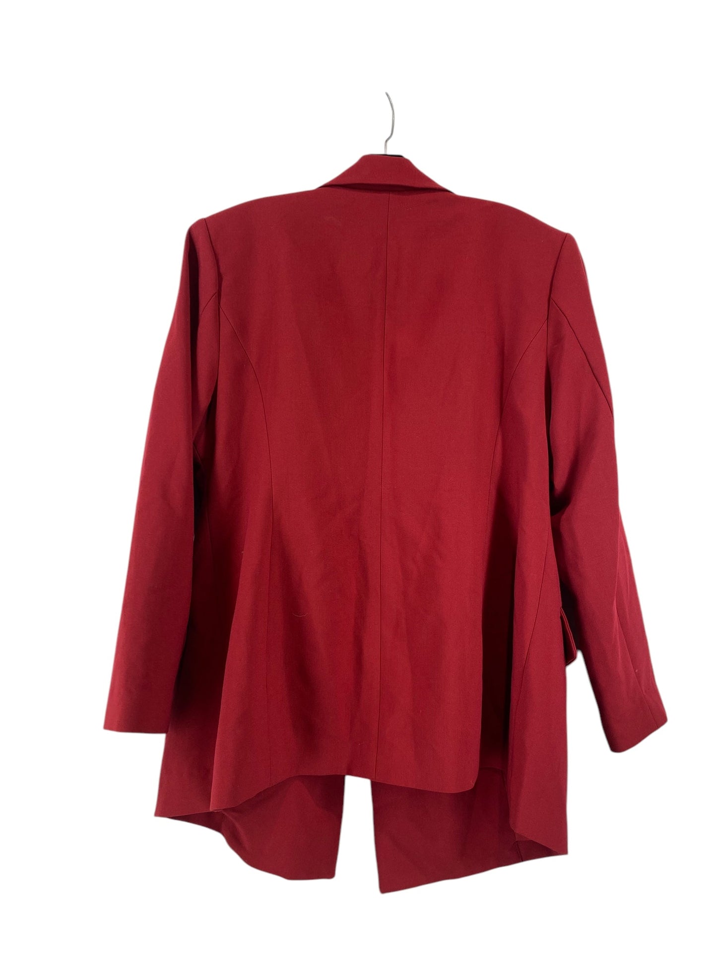 Blazer By Eloquii In Red, Size: 16