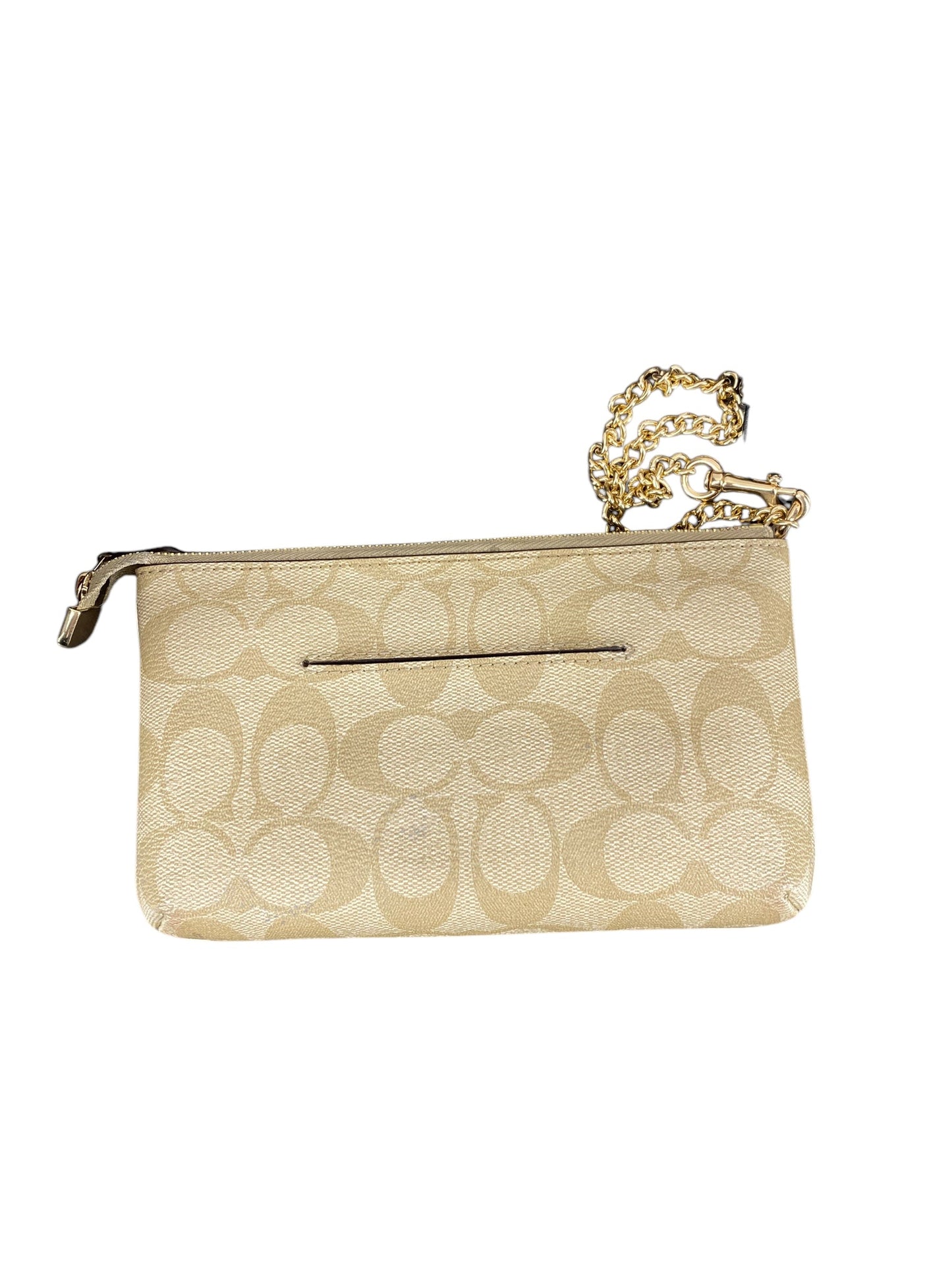 Wristlet Designer By Coach, Size: Medium