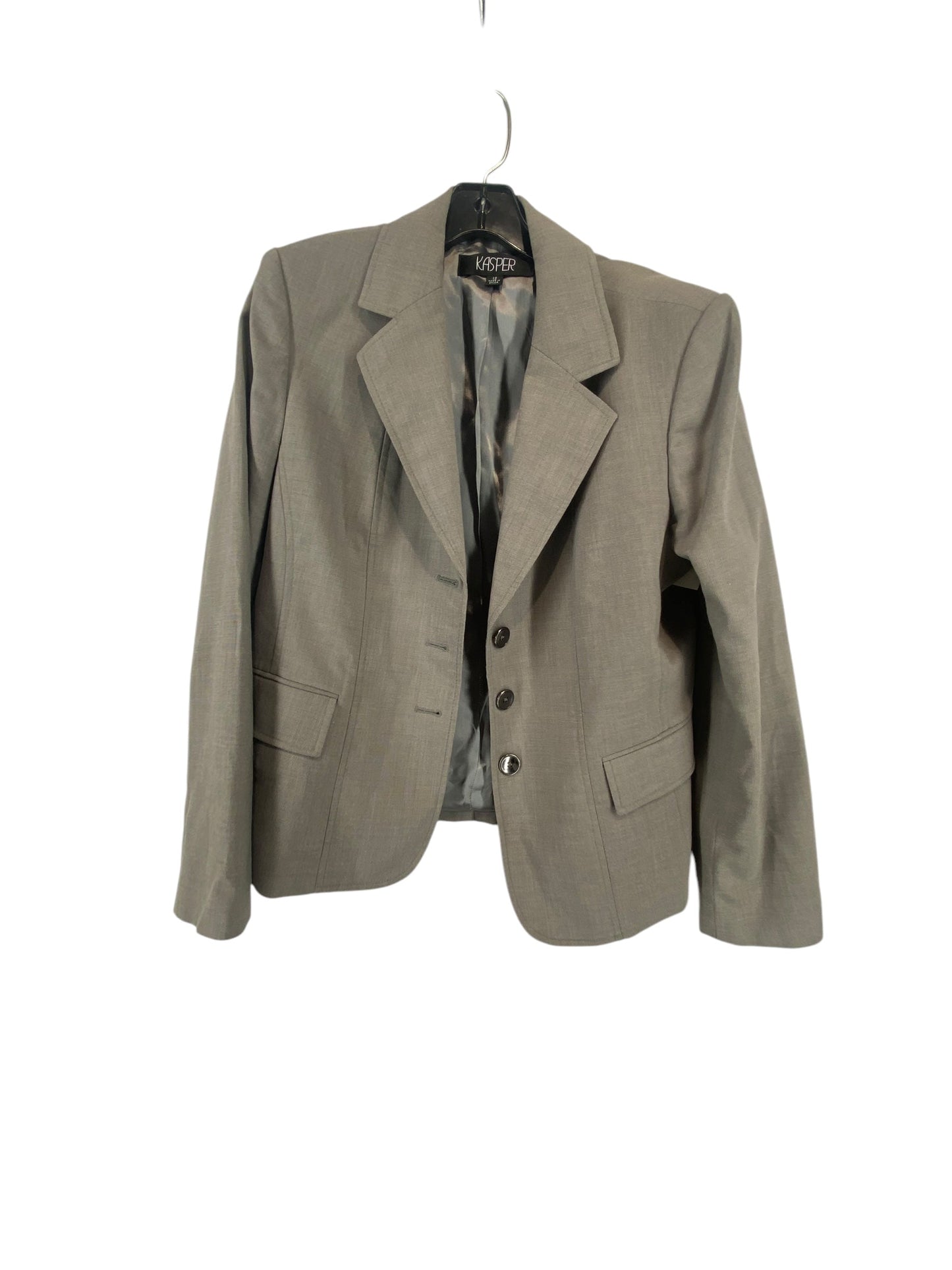 Blazer By Kasper In Grey, Size: 12