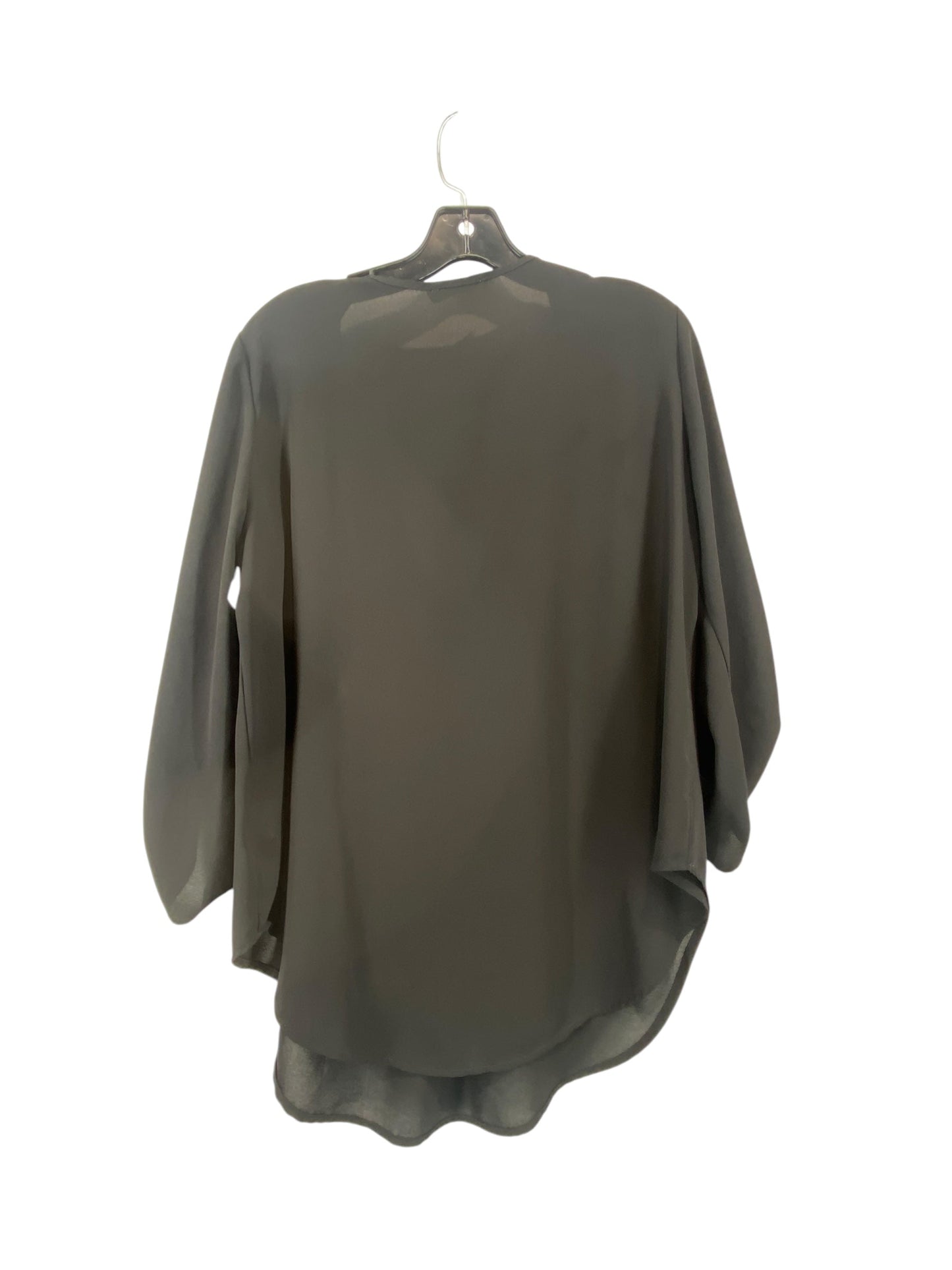 Top Long Sleeve By Lush In Black, Size: Xl