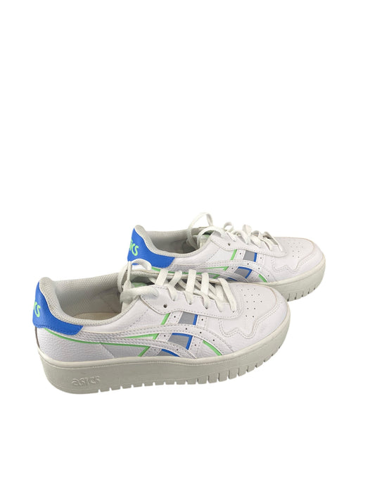 Shoes Athletic By Asics In Blue & Green, Size: 7.5