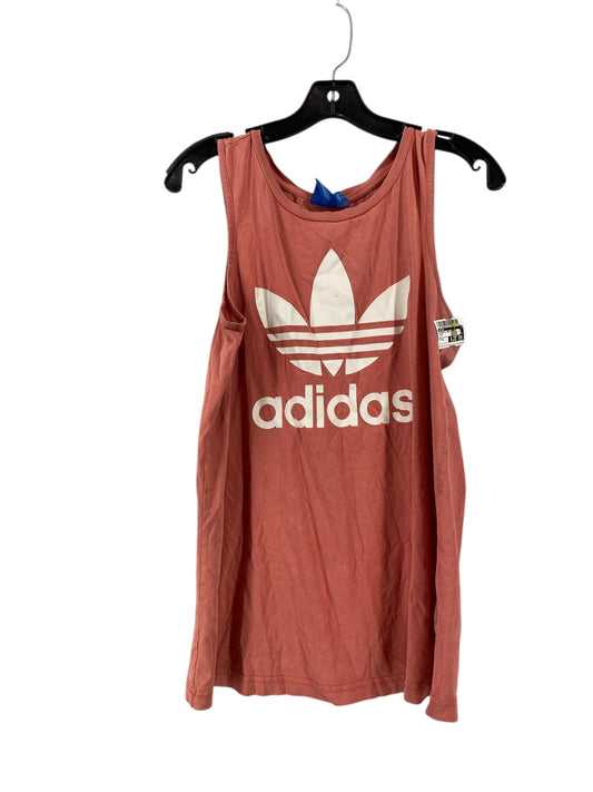 Athletic Tank Top By Adidas In Pink, Size: S