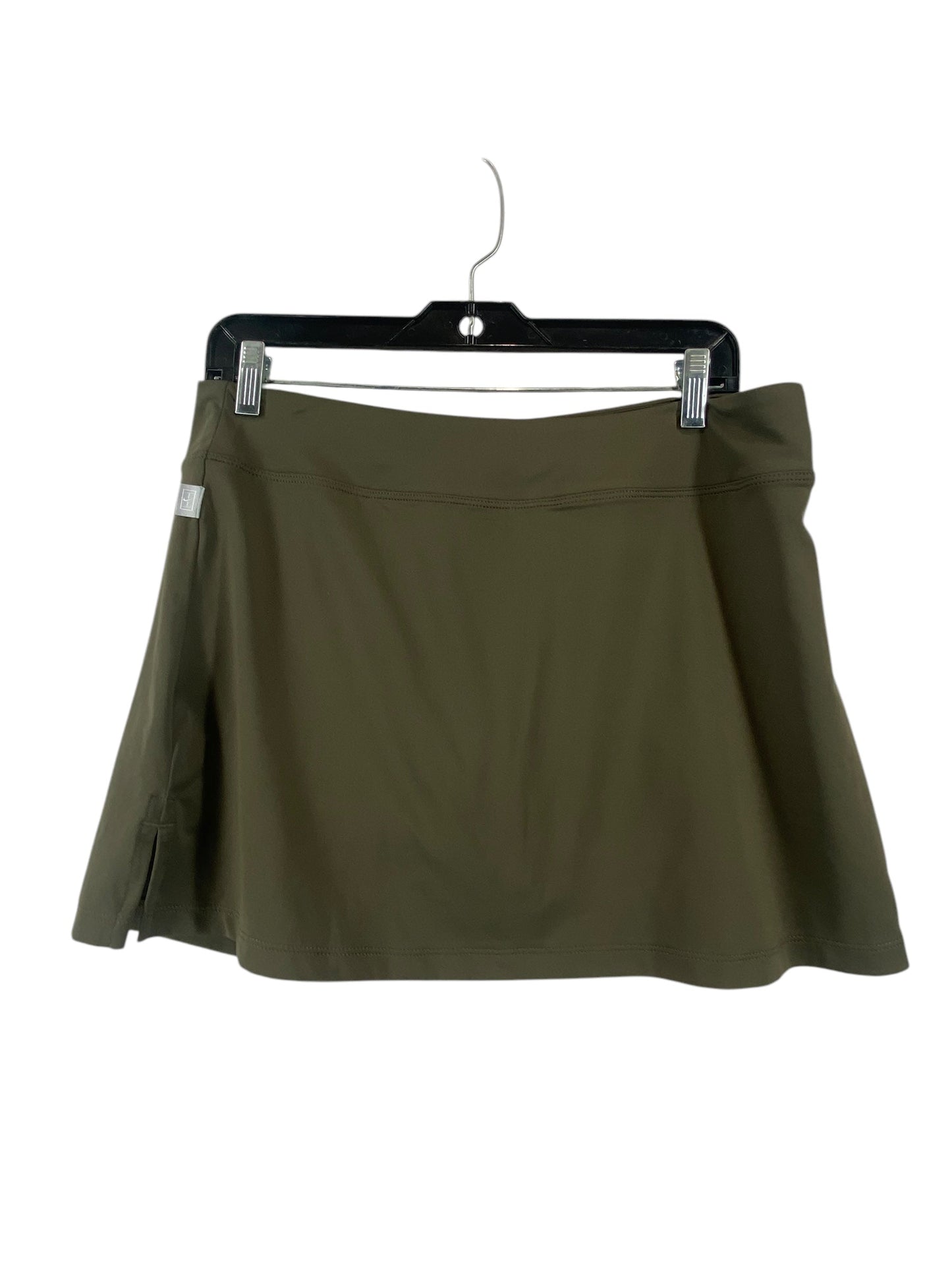 Athletic Skort By Nike In Green, Size: L