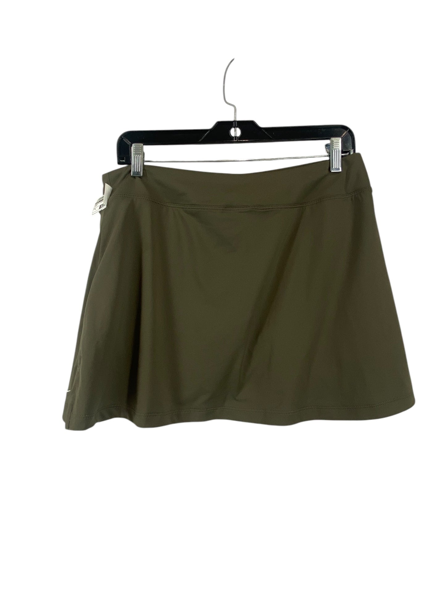 Athletic Skort By Nike In Green, Size: L