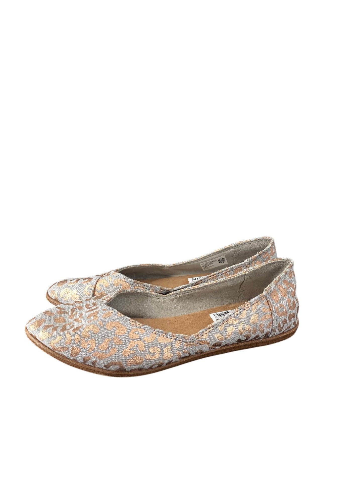 Shoes Flats By Toms In Rose Gold, Size: 7.5