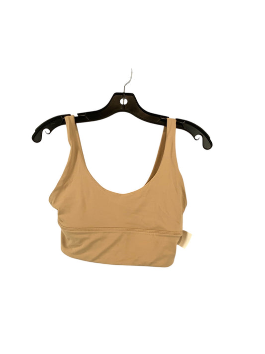 Athletic Bra By Lululemon In Tan, Size: 6