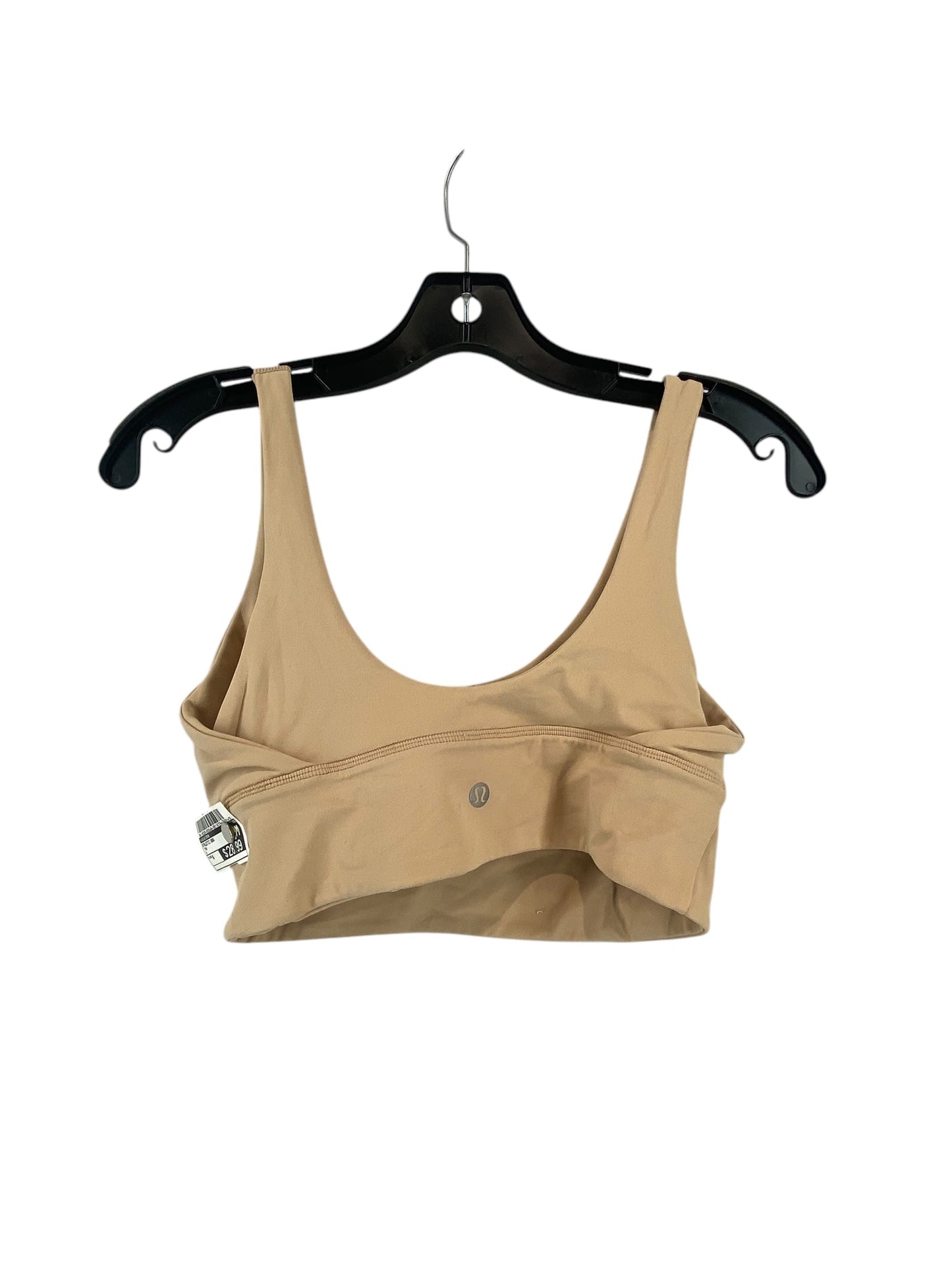 Athletic Bra By Lululemon In Tan, Size: 6