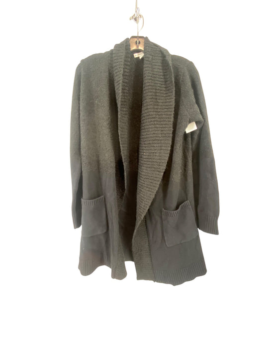 Cardigan By Isaac Mizrahi Live Qvc In Black, Size: Xs