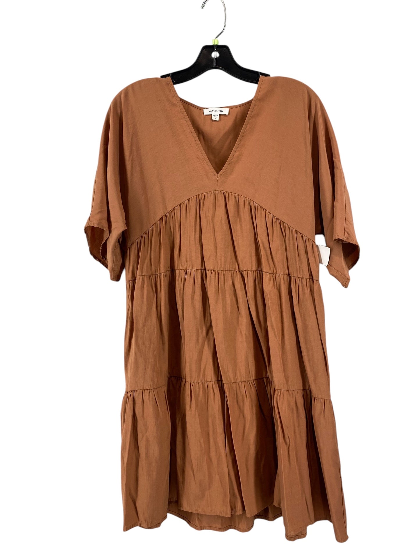 Dress Casual Short By Mittoshop In Brown, Size: S