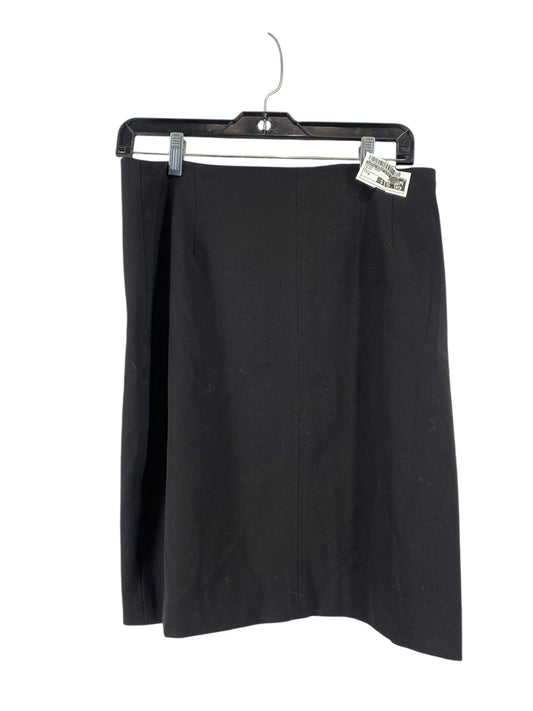 Skirt Midi By White House Black Market In Black, Size: 6