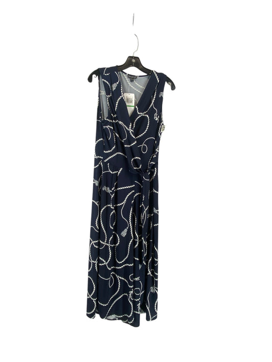 Jumpsuit By Nina Leonard In Ombre Print, Size: L