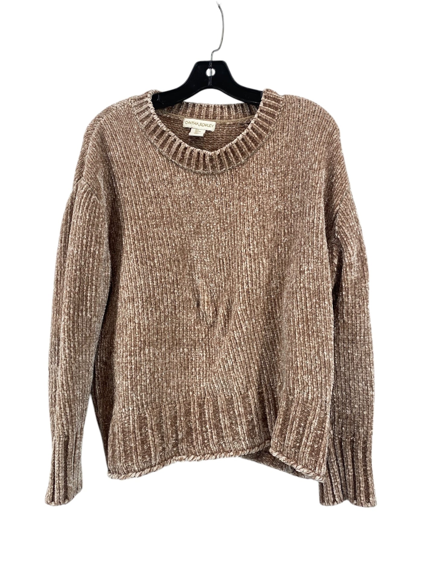 Sweater By Cynthia Rowley In Brown, Size: L