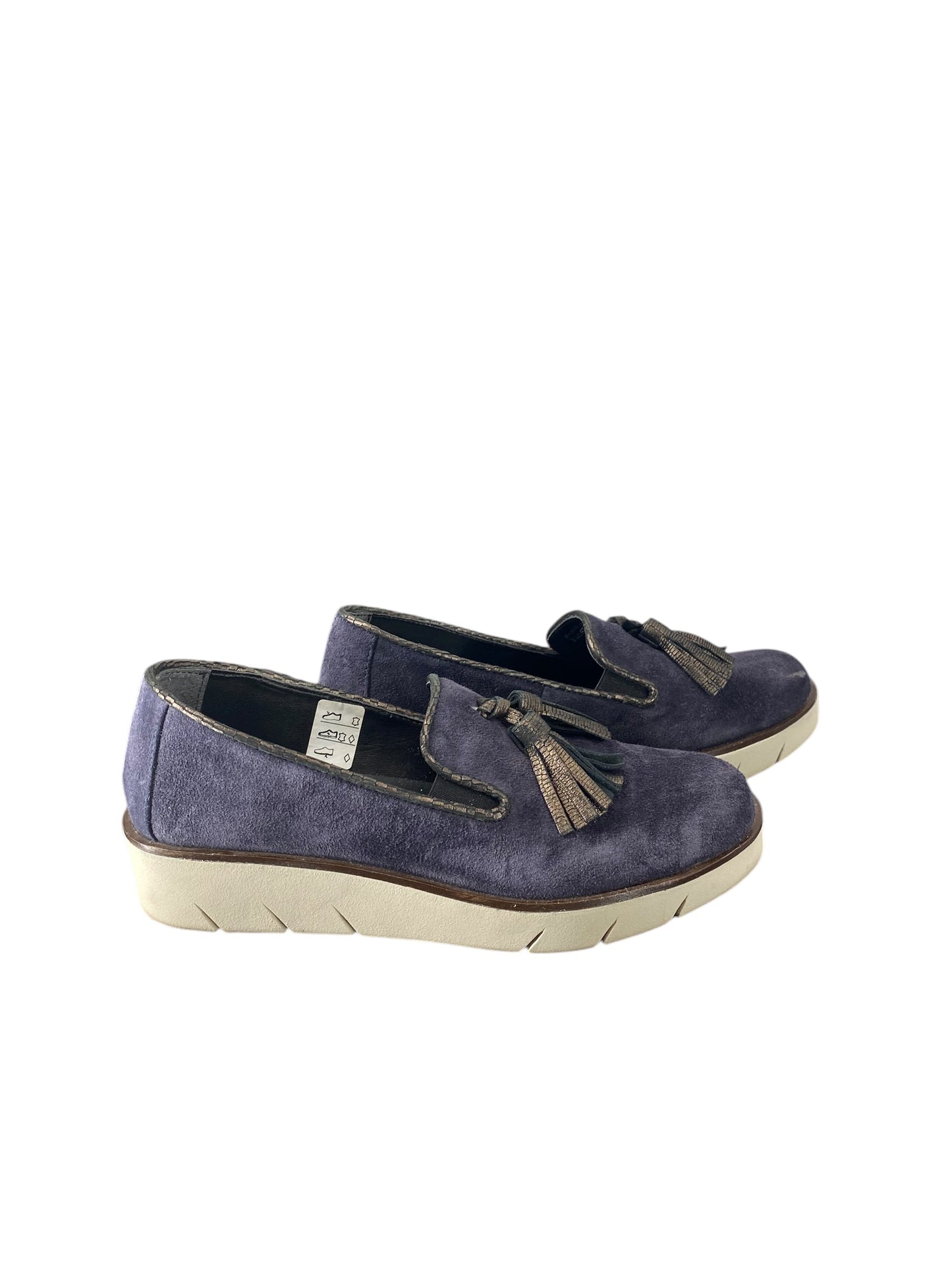 Shoes Flats By Clothes Mentor In Blue, Size: 6.5