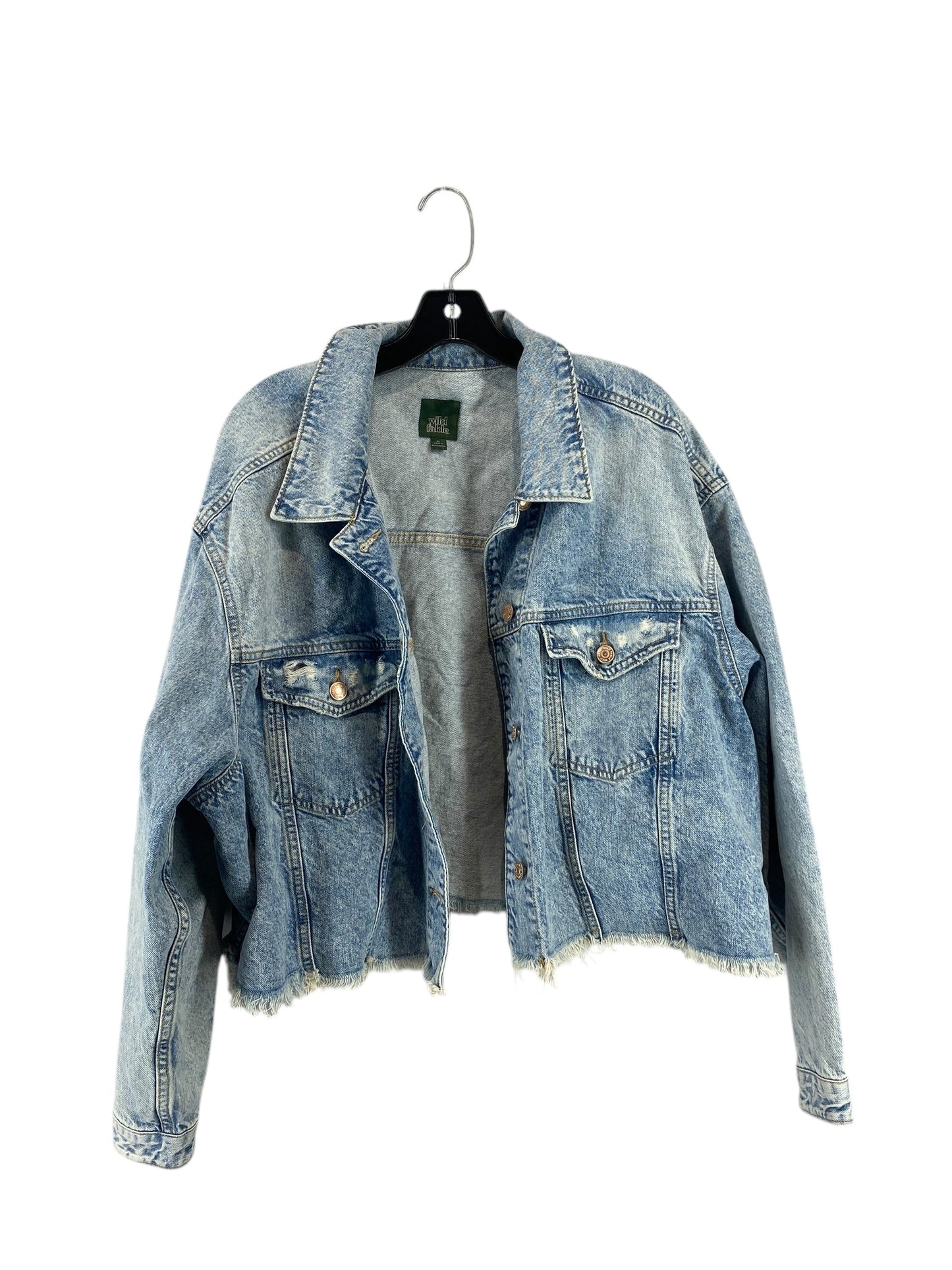 Jacket Denim By Wild Fable In Blue Denim, Size: Xl