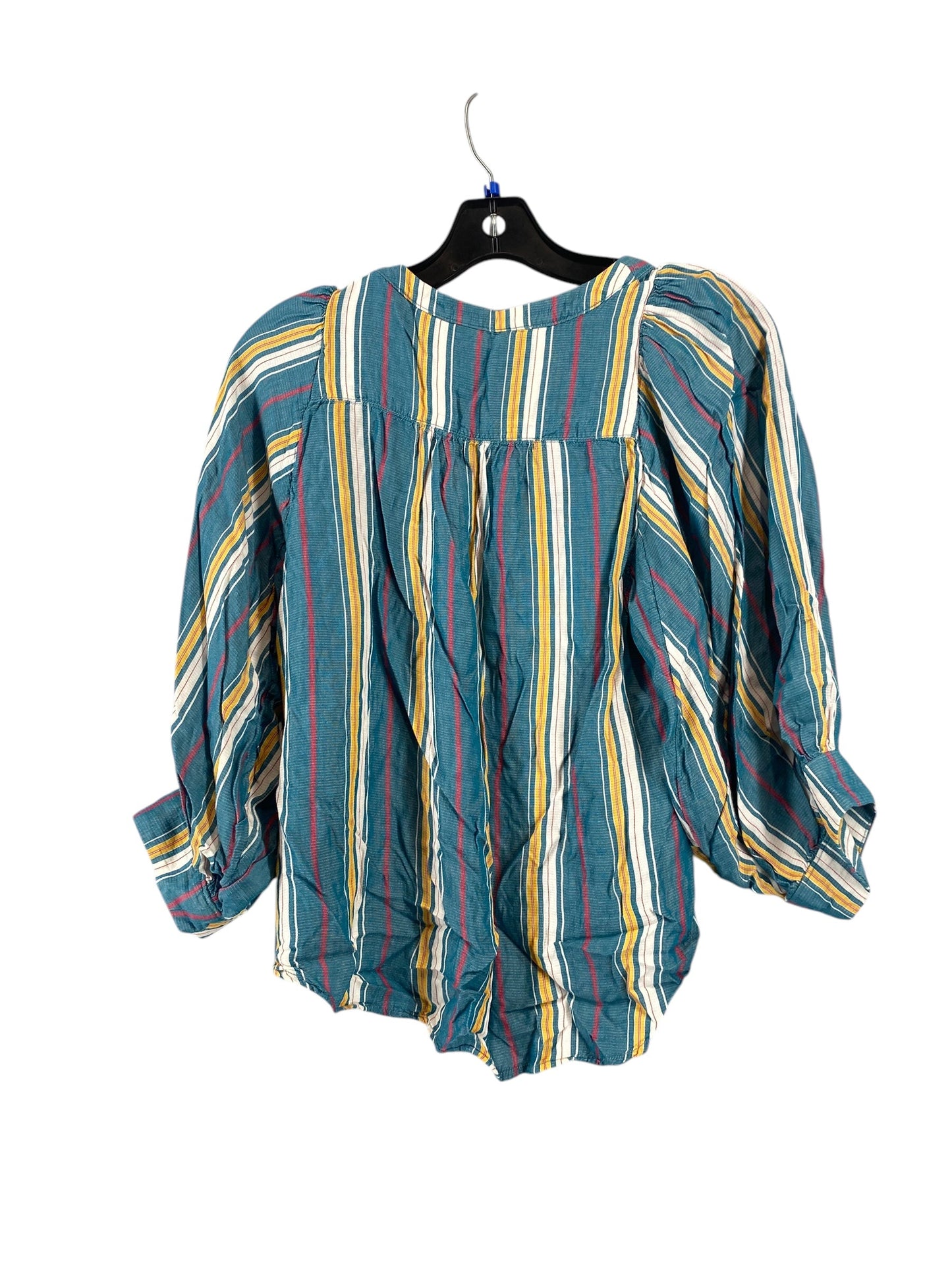 Top Short Sleeve By Maeve In Striped Pattern, Size: Xs