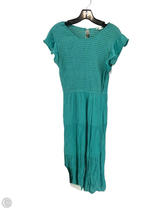 Dress Casual Maxi By Blu Pepper In Teal, Size: L