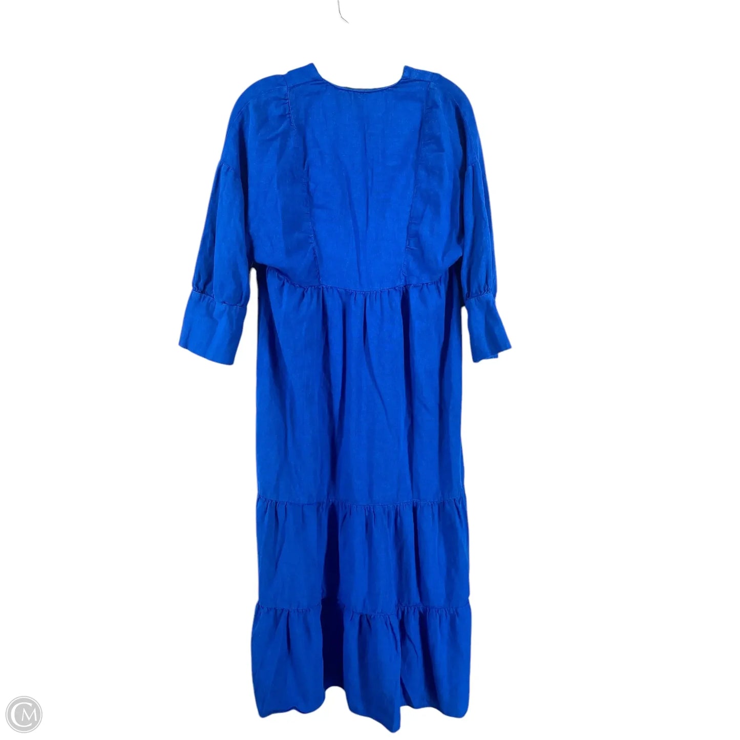 Dress Casual Maxi By Zara In Blue, Size: M