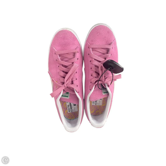 Shoes Sneakers By Puma In Pink, Size: 7.5