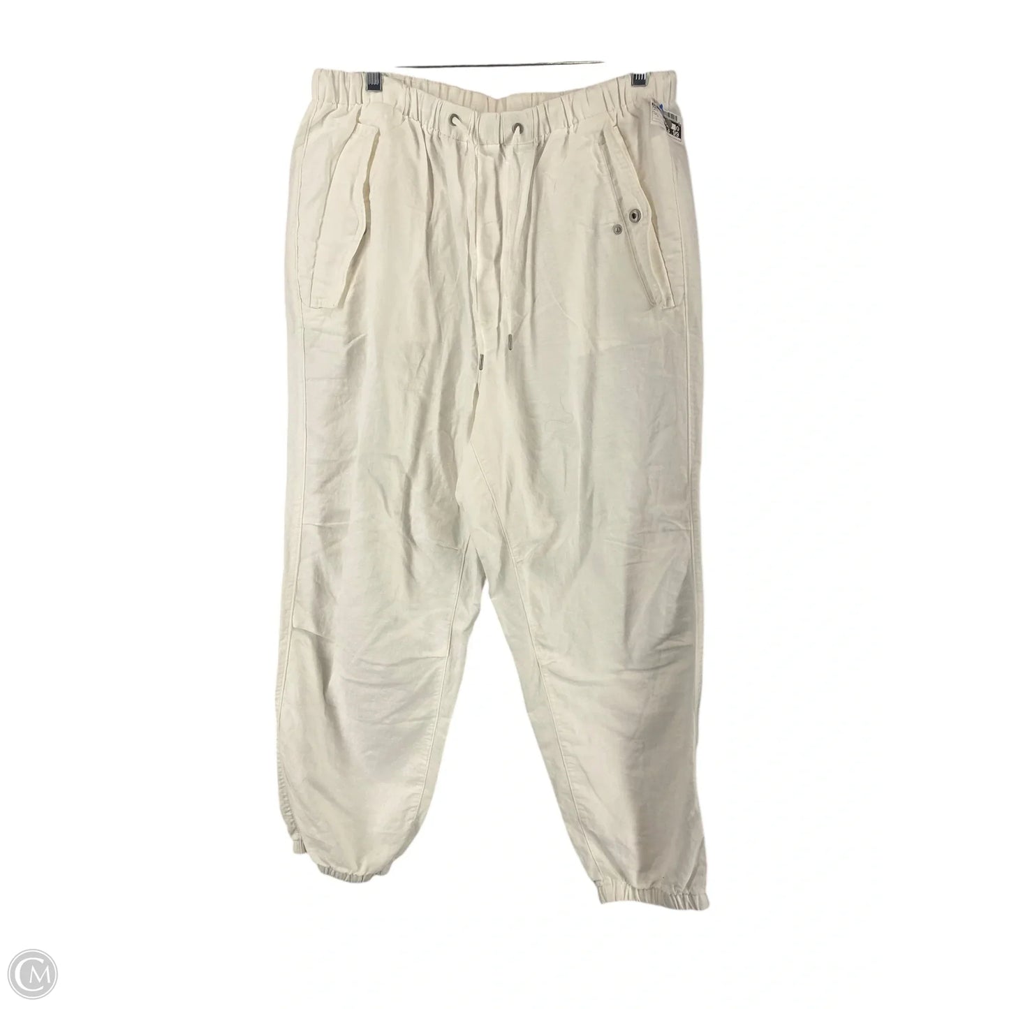 Pants Linen By Gap In White, Size: L