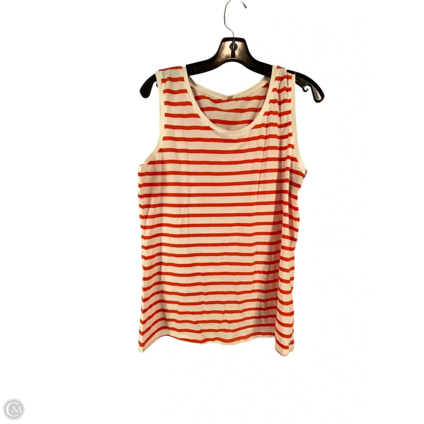 Top Sleeveless By Clothes Mentor In Striped Pattern, Size: L