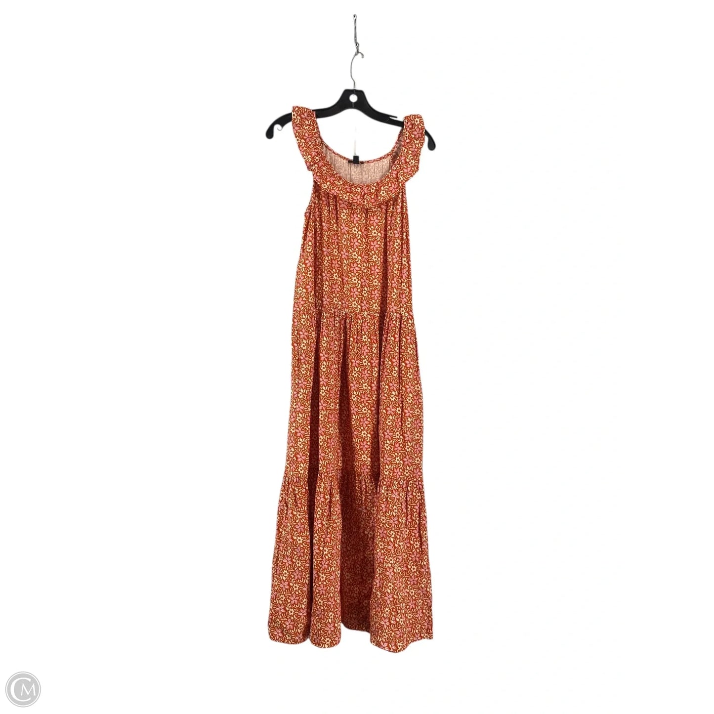 Dress Casual Maxi By Ann Taylor In Orange, Size: S