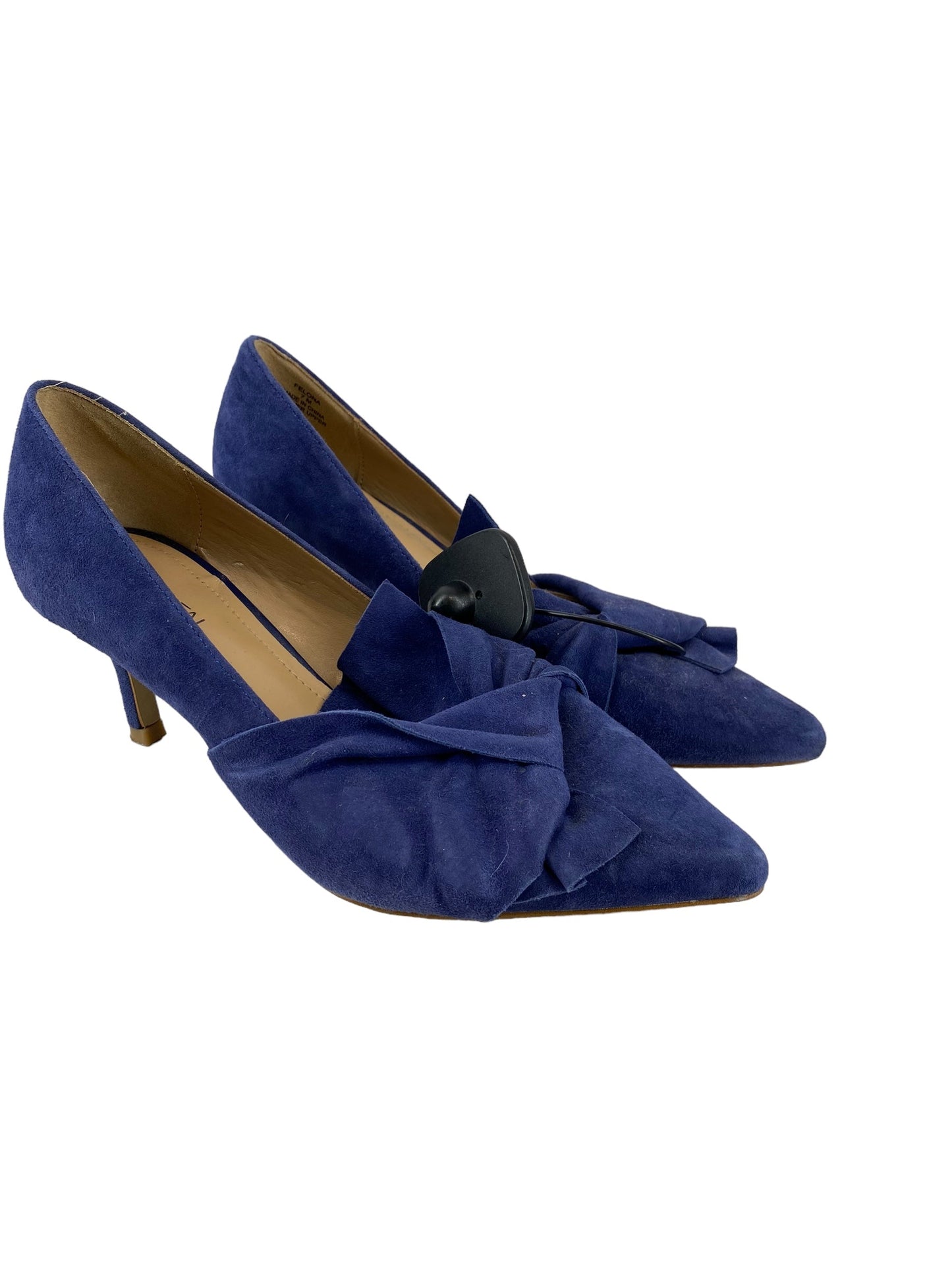 Blue Shoes Heels Stiletto Clothes Mentor, Size 7