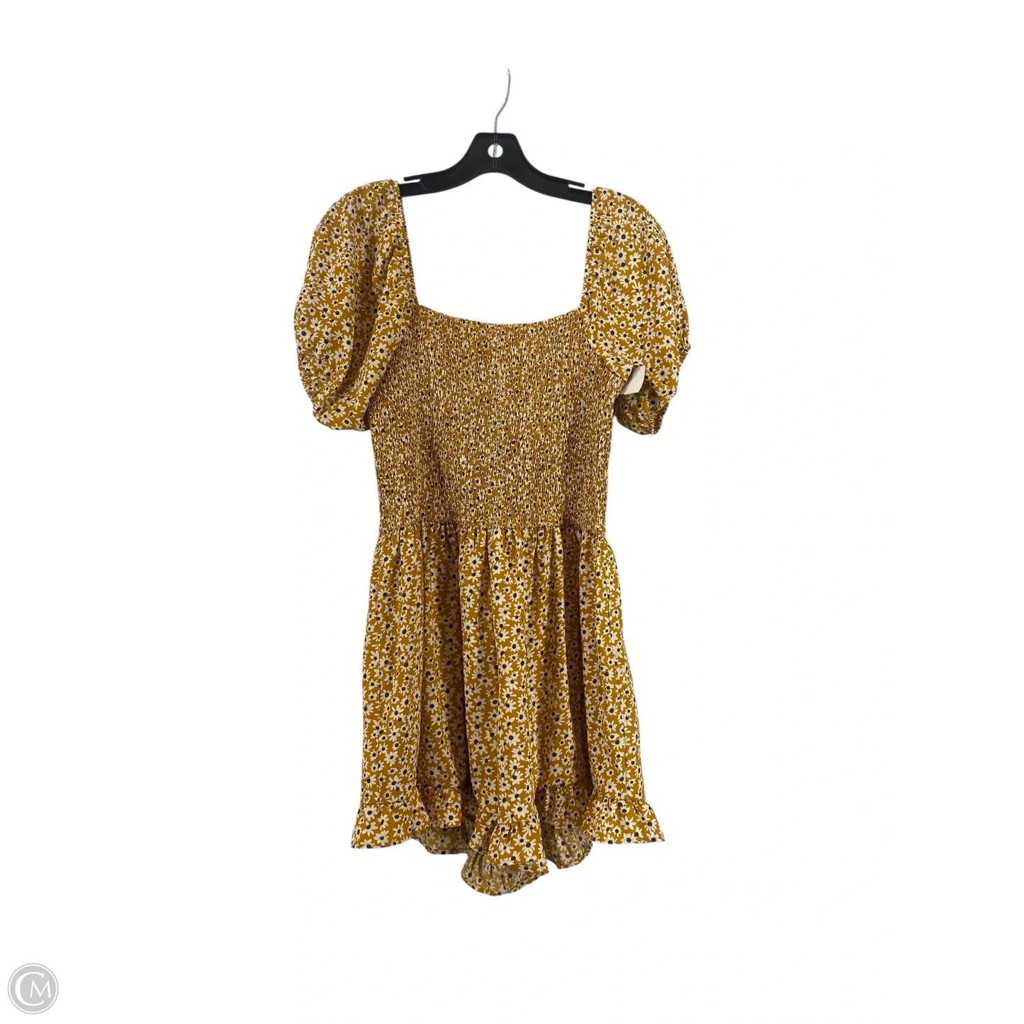 Romper By Cme In Yellow, Size: L