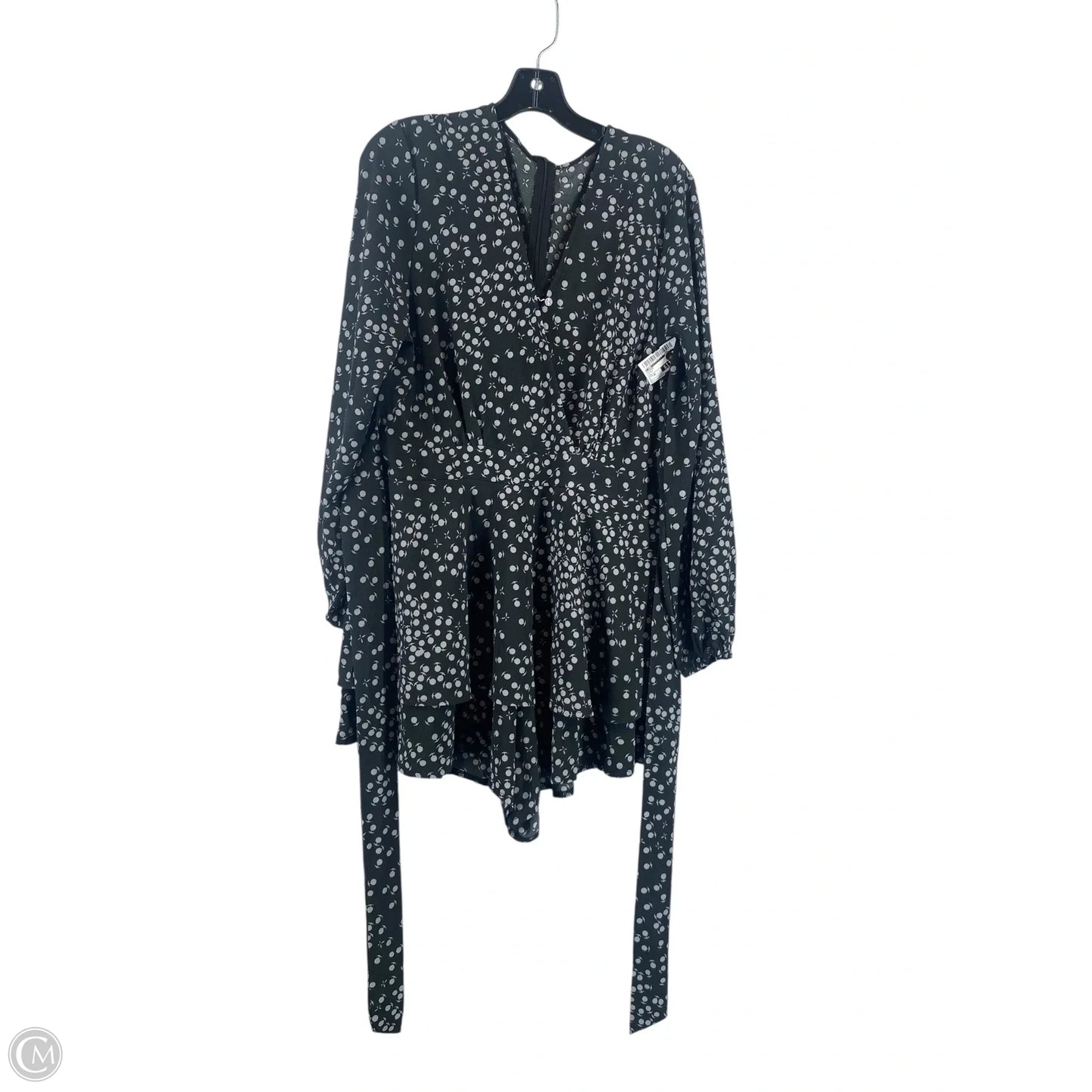 Romper By Cme In Black, Size: Xl