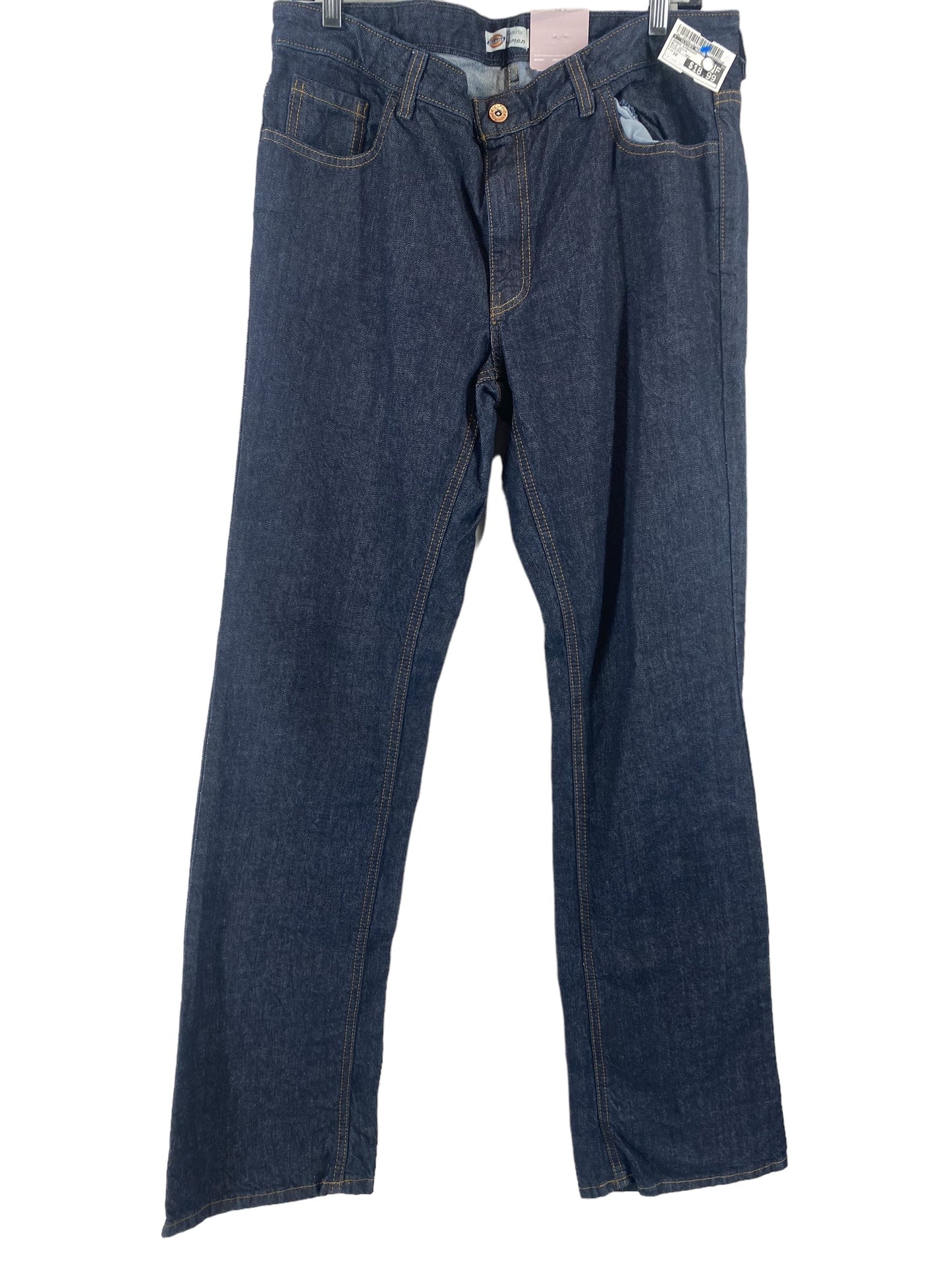 Blue Denim Jeans Straight Clothes Mentor, Size 10