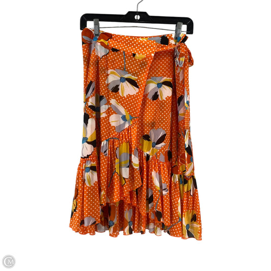 Skirt Mini & Short By Cabi In Orange, Size: Xs