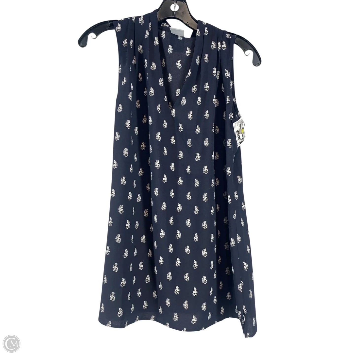 Top Sleeveless By Cabi In Black, Size: S