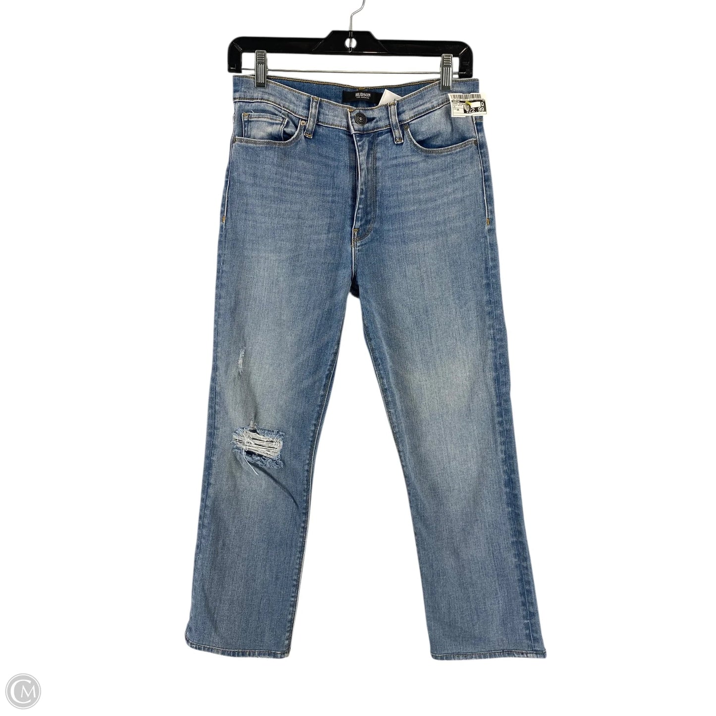 Jeans Skinny By Hudson In Blue Denim, Size: 26