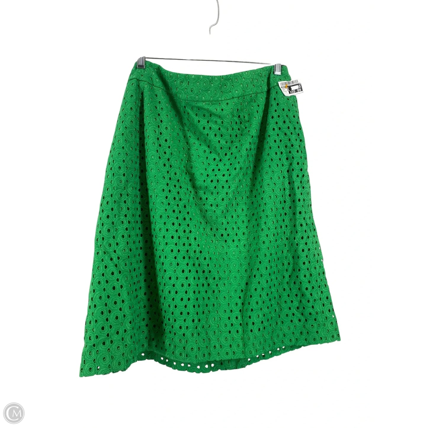 Skirt Midi By Talbots In Green, Size: 16
