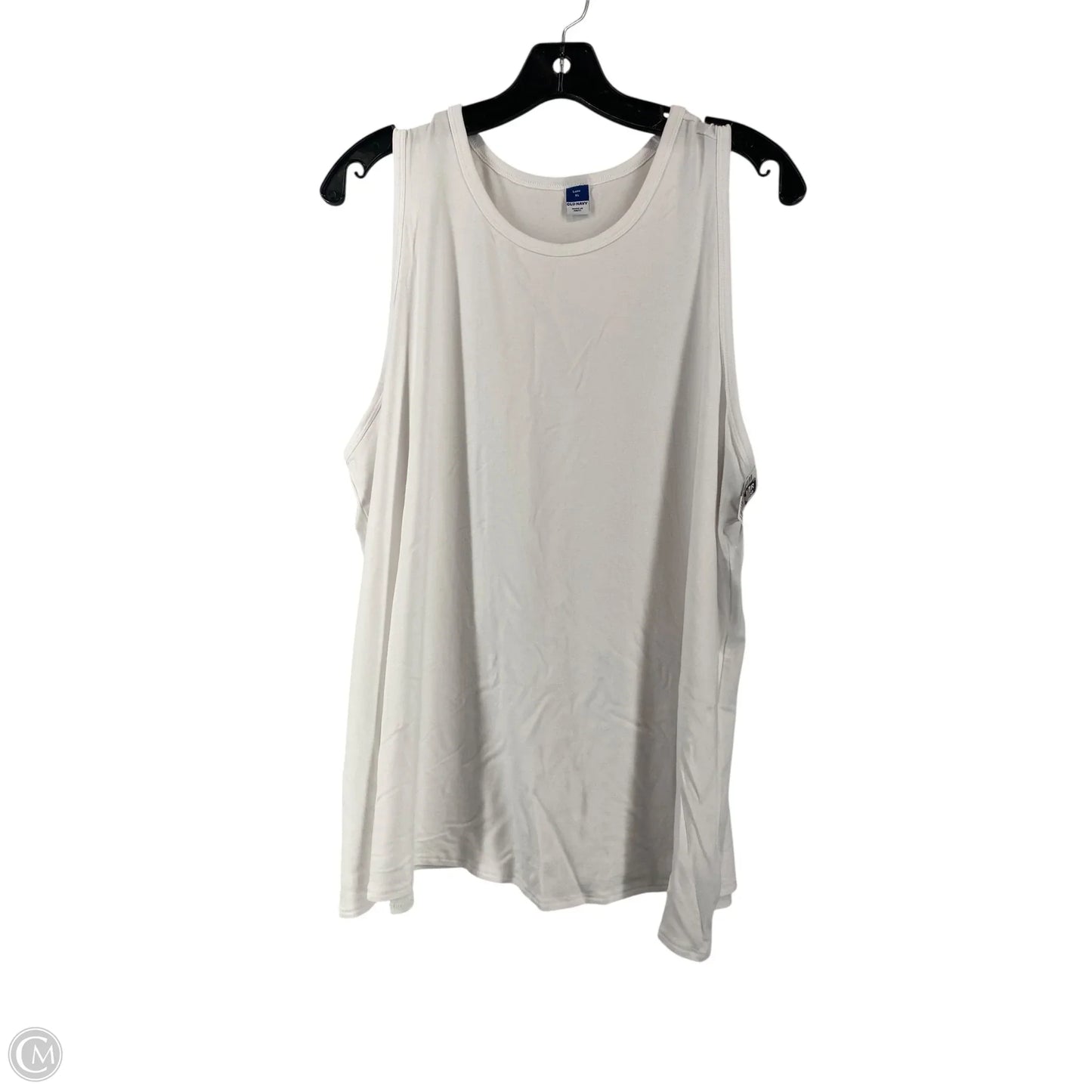 Athletic Tank Top By Old Navy In White, Size: Xl