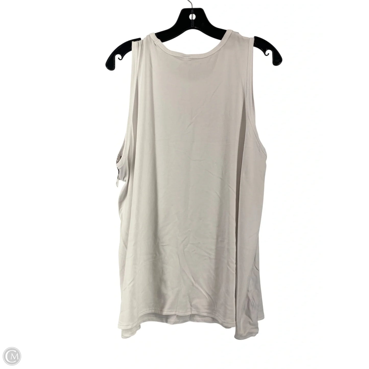 Athletic Tank Top By Old Navy In White, Size: Xl