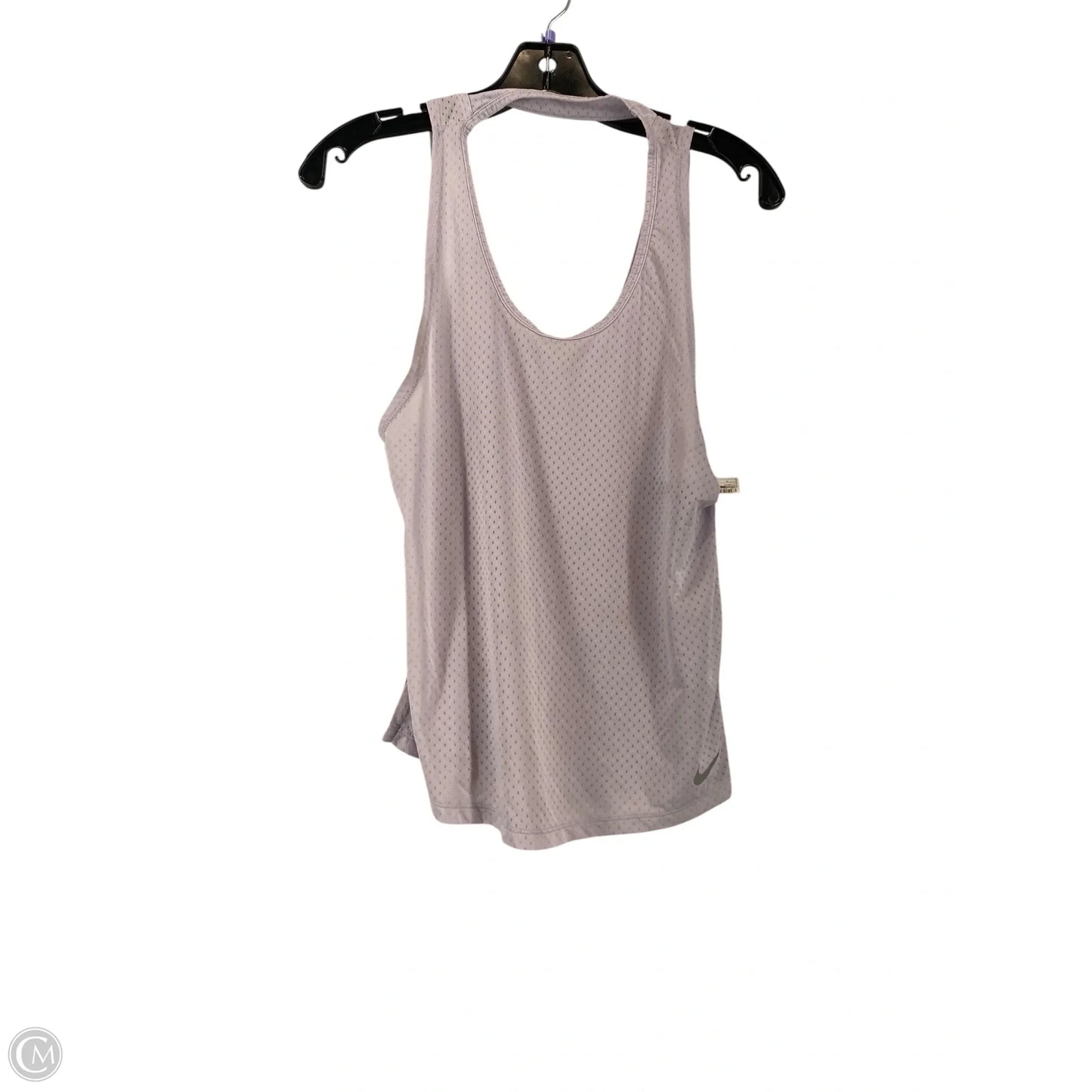 Athletic Tank Top By Nike In Purple, Size: S